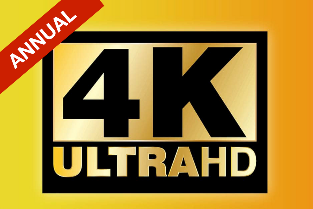 Unlimited 4K Annual Renewal